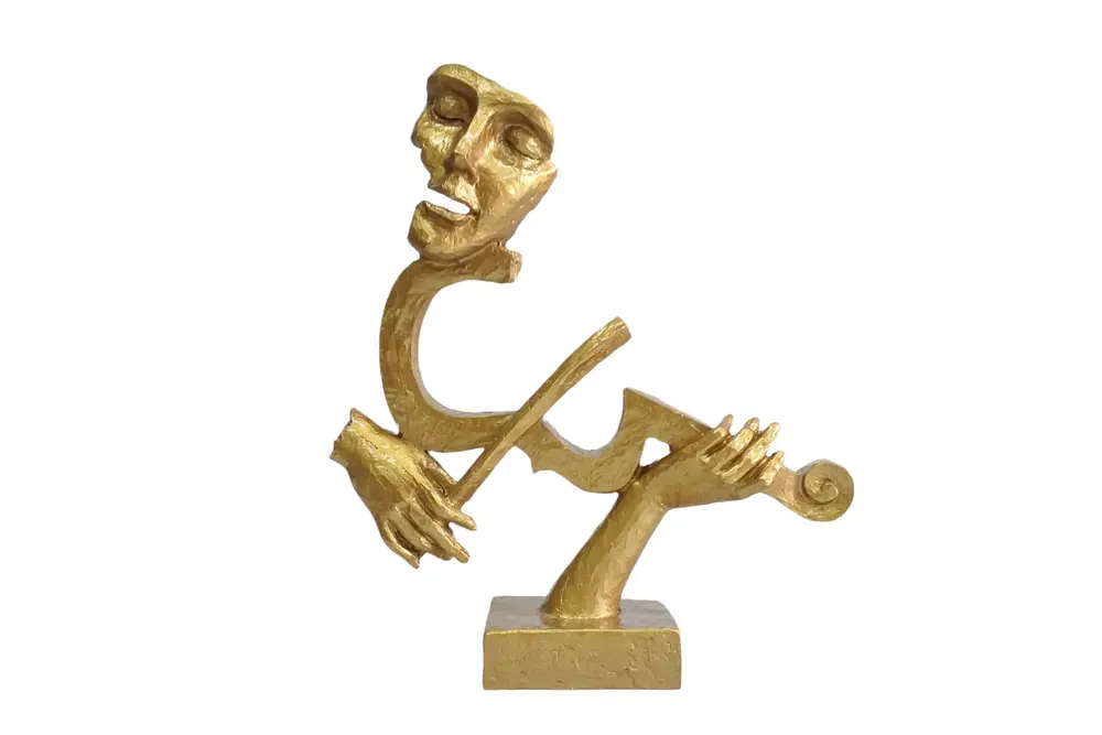 Keman Çalan Mask Gold