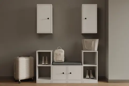 Stepora 4 Kapaklı Ayakkabılık Bankosu