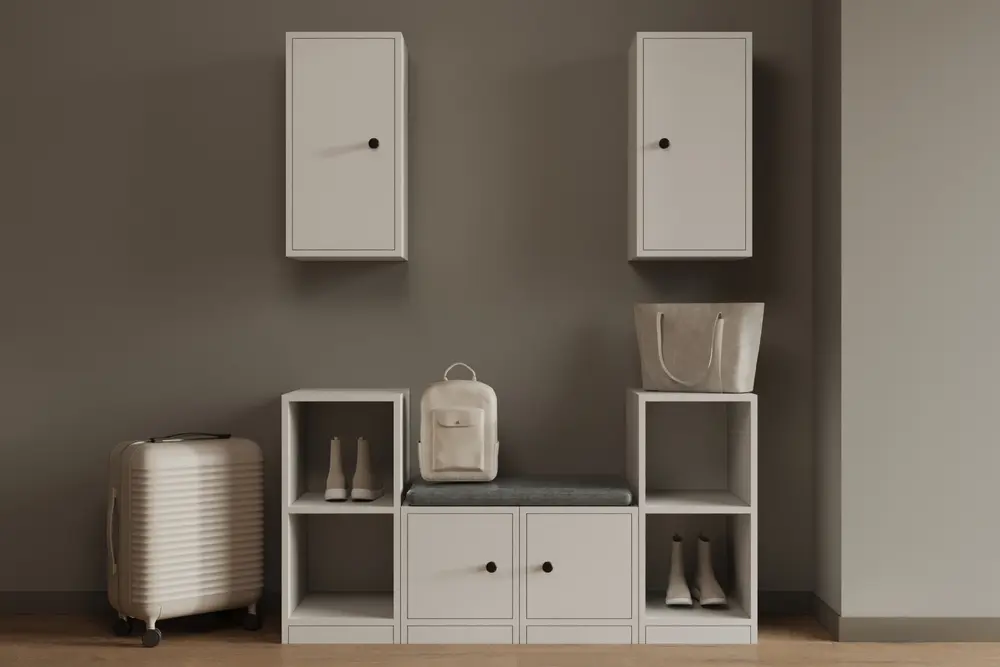 Stepora 4 Kapaklı Ayakkabılık Bankosu