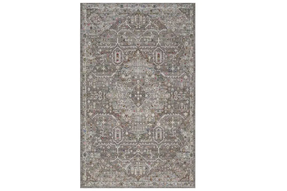 Spectrum Serisi Degrade İplik Silinebilir Vintage Premium Halı, 803 Renkli, 240X340