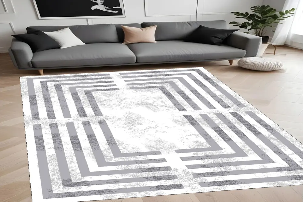 Dijital Baskı Yıkanabilir Halı, Lna0064 80X150 Cm