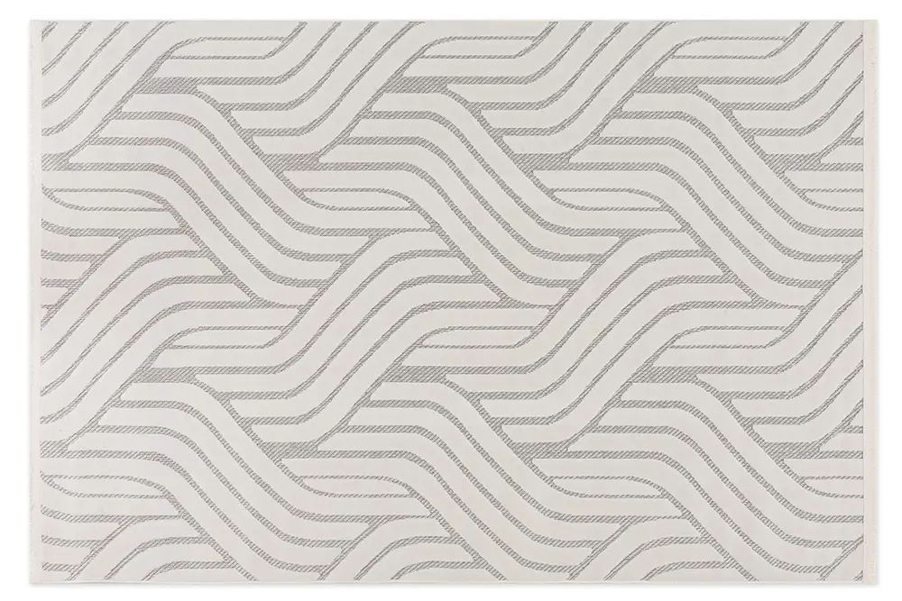 Yalı Makina Halısı, Krem, Krem, 100X300, 2001