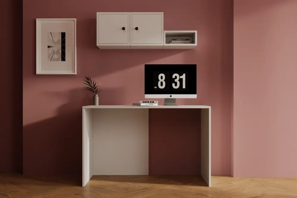 Luma Modül Duvara Monte Çalışma Masası, 2 Kapaklı