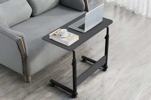 Yükseklik Ayarlı Laptop Sehpası, Antrasit, 70X40