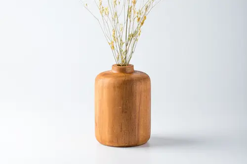 Tulip Ahşap Vazo
