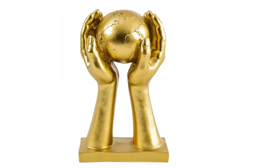 Elde Dünya Obje Gold