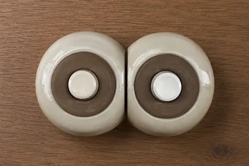 Auru İkili Dimmer, Beyaz Kahverengi