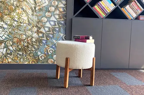 Teddy Puf, Ahşap Ayak