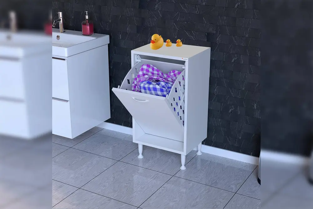 Söke Sepetli Banyo Dolabı, 35X75X32.5