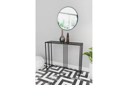 Marsah Home Metal Dresuar, Siyah