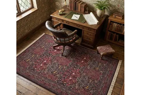 Mürdüm Bağı Dokuma Taban Halı, 572 Yng 80X150 Cm