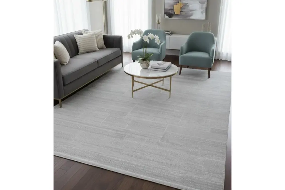 Merinos Halı Premium Modern Makina Halısı, 69800 095 Gri 160X230 Cm