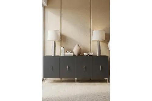 Salkım Konsol Ve Tv Sehpası, Antrasit Silver, 180 Cm, Ka1812As