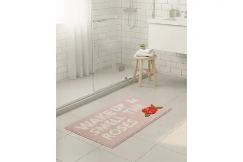 The Mia Wake Up And Smell The Roses Banyo Paspası, 60X100Cm