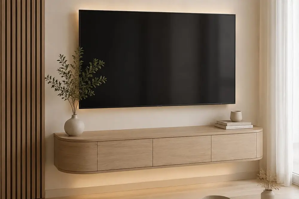 Vukka Mdf Kaplama Tv Sehpası, 180 Cm