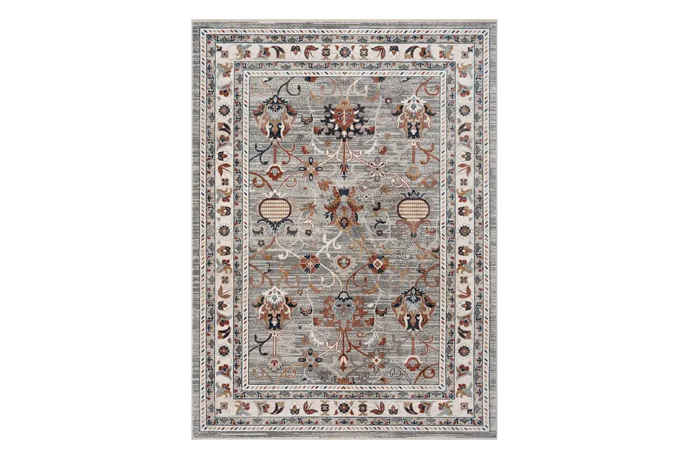 Koza Bohem Gri Multi Halı, A5846C, 80X150