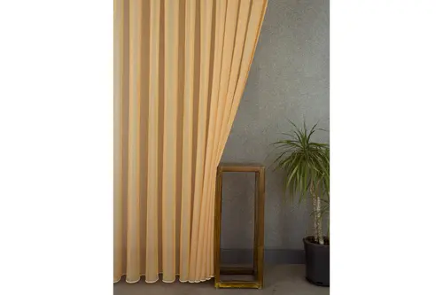 Massarelli Etamin Tül Sarı 1-3 Sık Pile 100X260