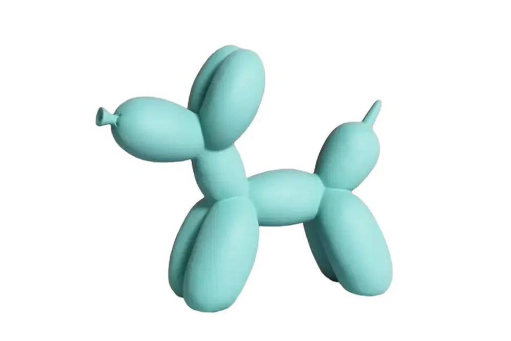 Balon Köpek Küçük Boy, Turkuaz
