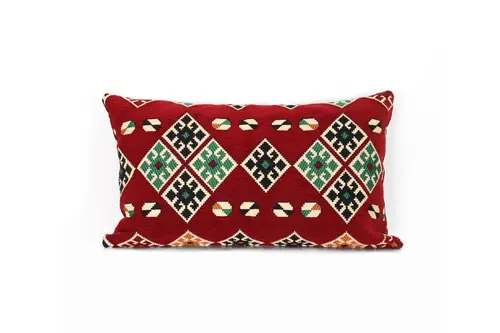 Esmeli Kilim Şeker Kırlent Lidya