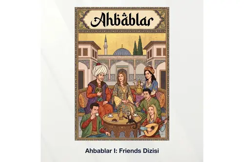 Miniaworks Ahbablar I: Friends Dizisi Kanvas Tablo 21X30