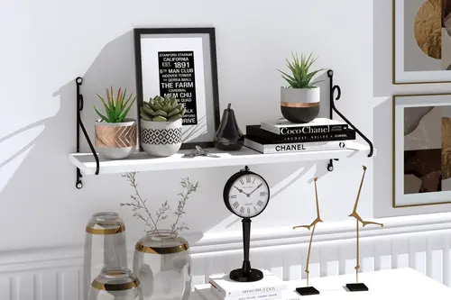 Seramoni Raf Seti 1 Raflı 200X720 Beyaz