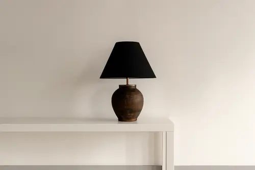 Namib Terracotta Abajur