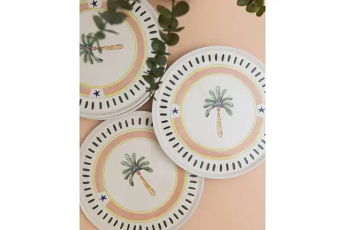The Mia Italian Summer Servis Tabağı 6Lı Set 26 Cm