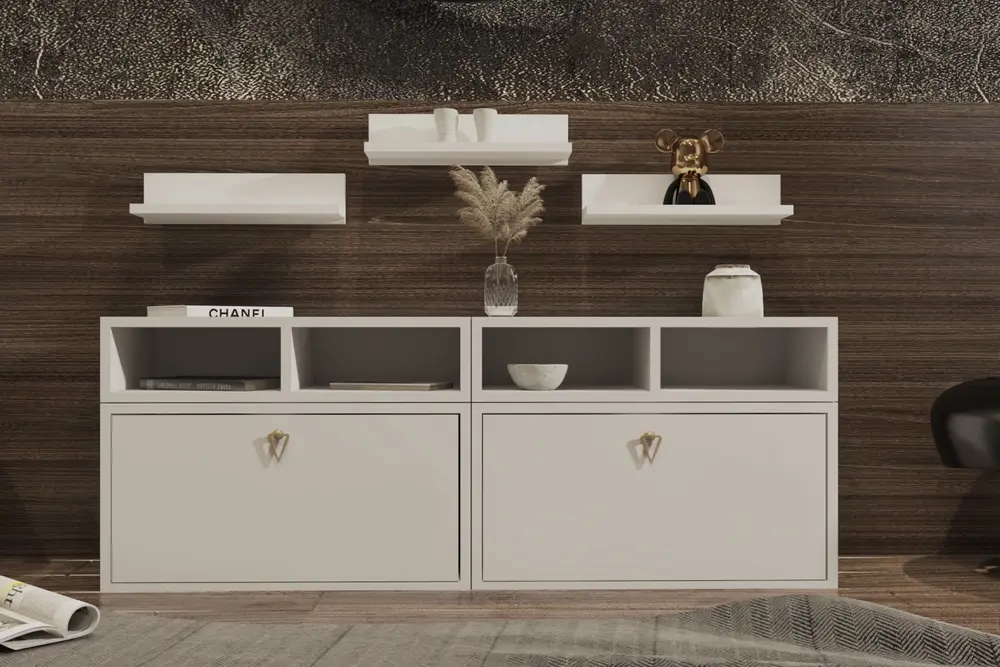 Bk Çok Amaçlı Dolap, 2 Raflı, Nrg