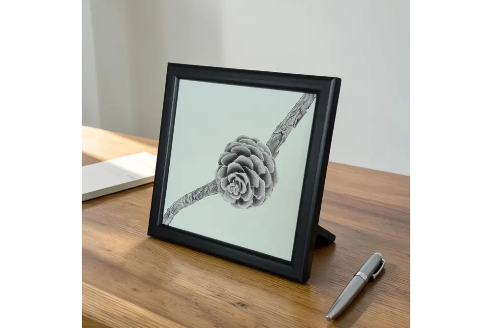 Daldaki Kozalak Fine Art Baskı