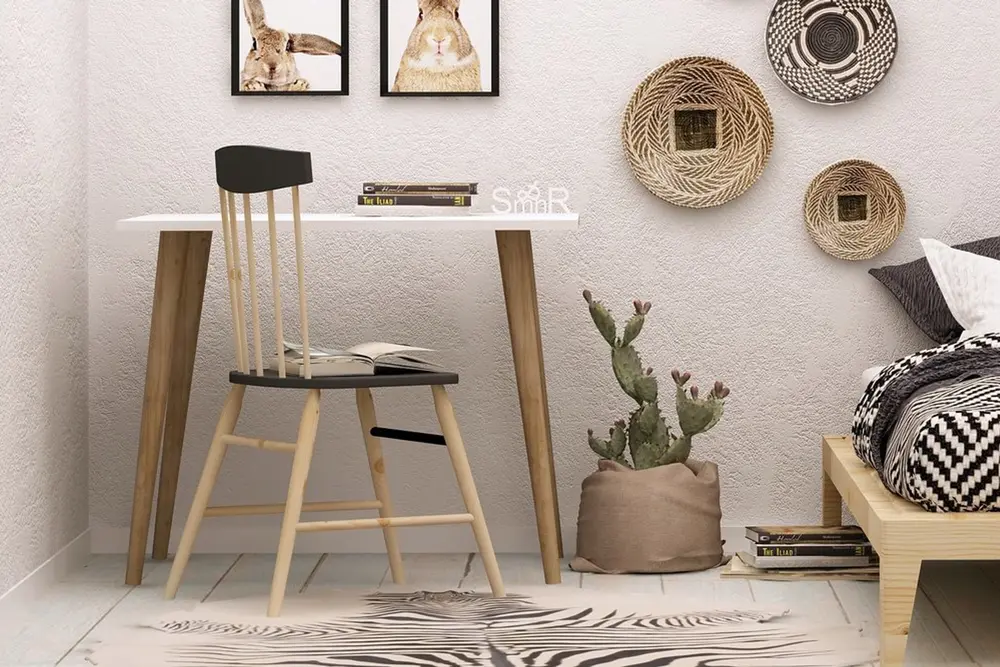 Esmob Lery Çalışma Masası, Beyaz