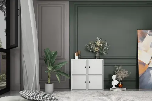 Leksa Kapaklı Kitaplık 65 Cm Beyaz Ktp-1023-Ç