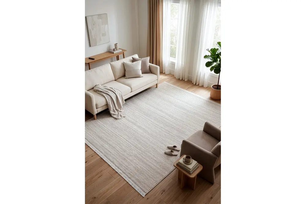Kilyos Krem Halı A5932A, 160X230