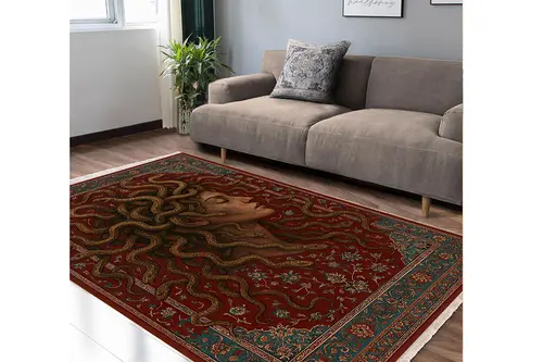 Medusa Vintage Dokuma Taban Halı, 359 Yng, 60X120 Cm