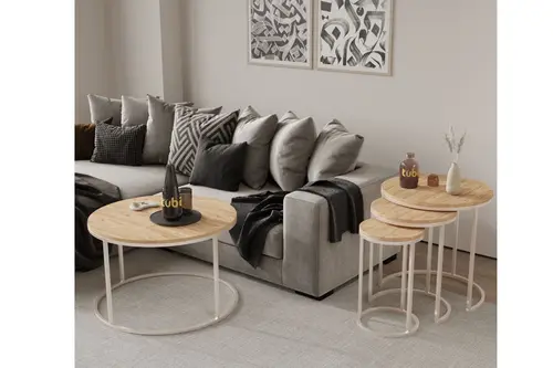Tubihome Begonvil Sehpa Takımı
