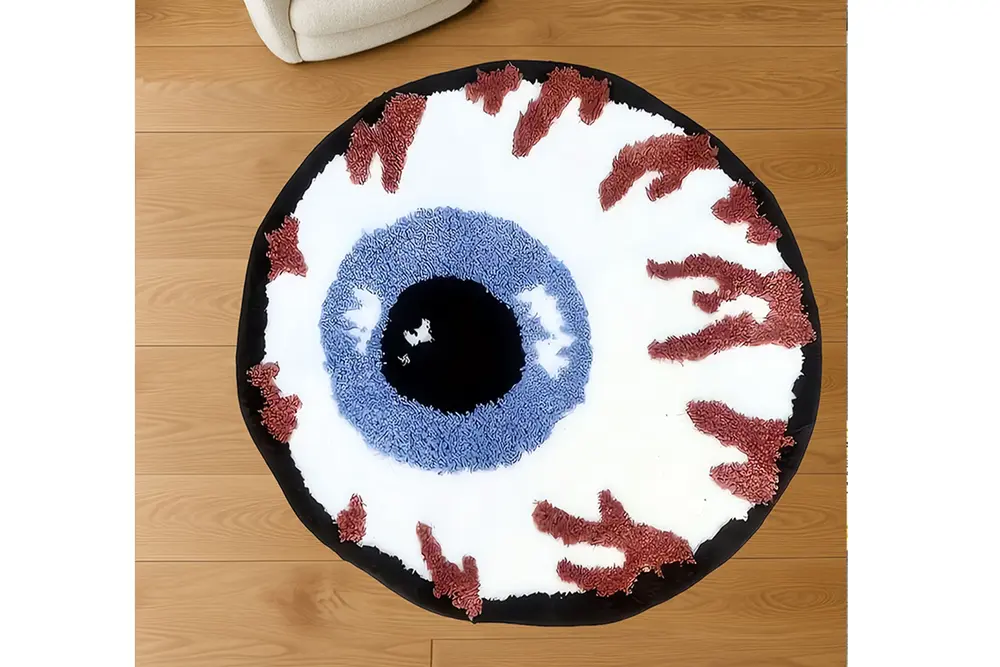 Third Eye Rug Dokuma Taban Halı, 287 Yng, 80X80 Cm