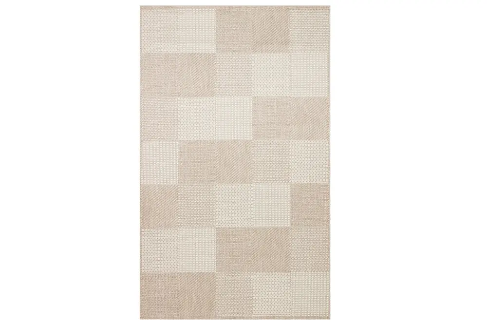 Arven 01 Bej Sisal Modern Halı, 80X150