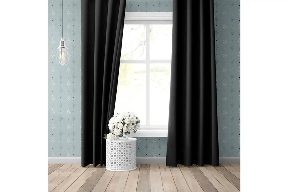 Etshome Siyah Blackout Perde, 180X260, 16475