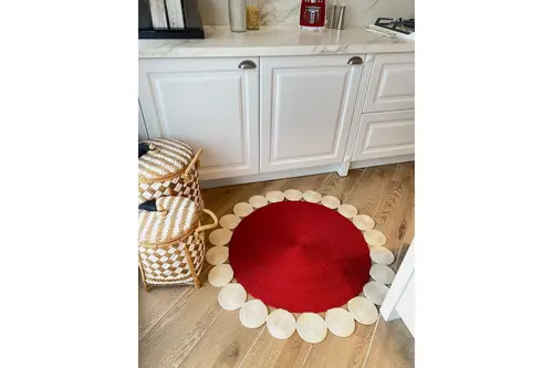 Halımax Milda Jüt Kilim 102, Hasır Örgü, 120X120