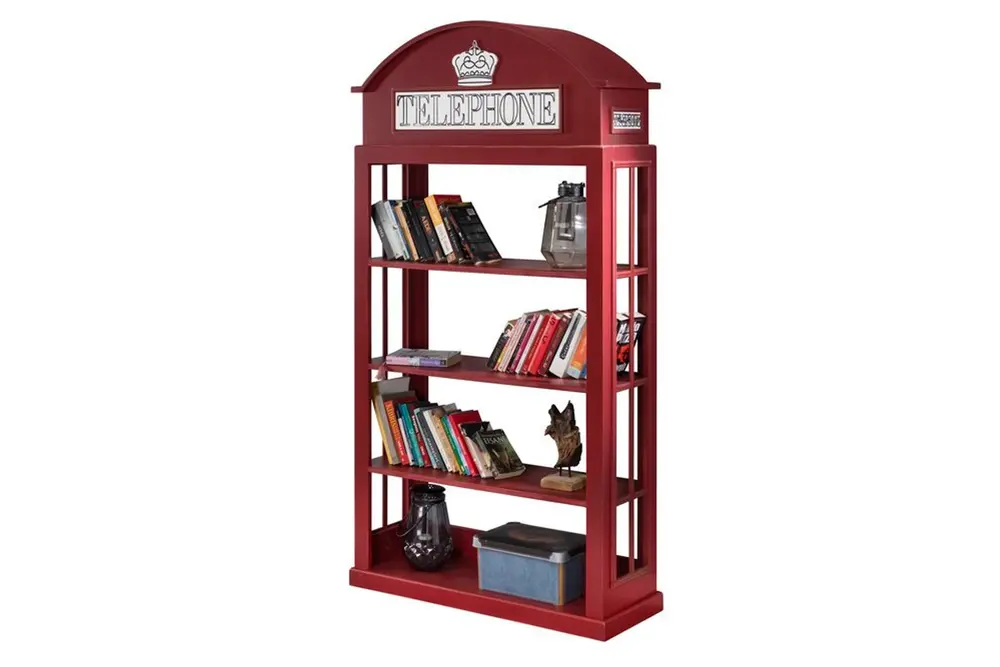 Telefon Kitaplık, Kırmızı