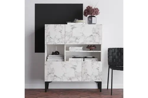 Krista Konsol, Carrara Marble