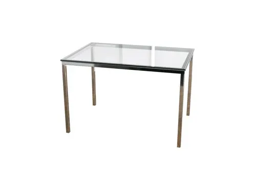 Shiny Yan Sehpa, Şeffaf Cam Tabla
