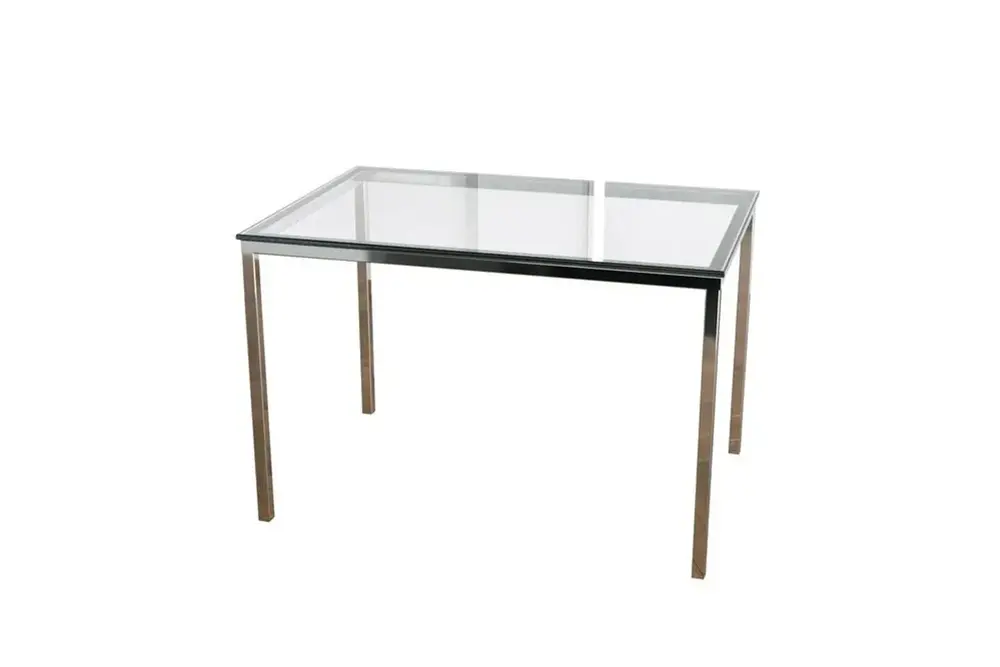 Shiny Yan Sehpa, Şeffaf Cam Tabla