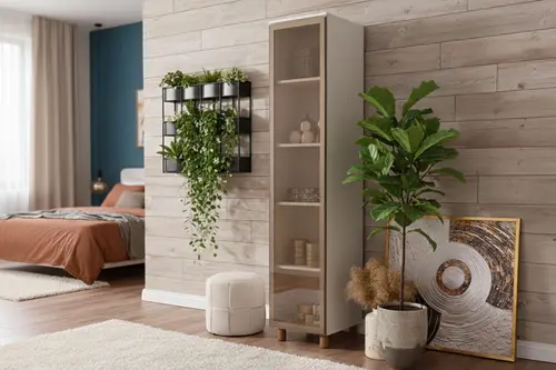 İtra Gardırop, Camlı Kapak, 1 Kapaklı