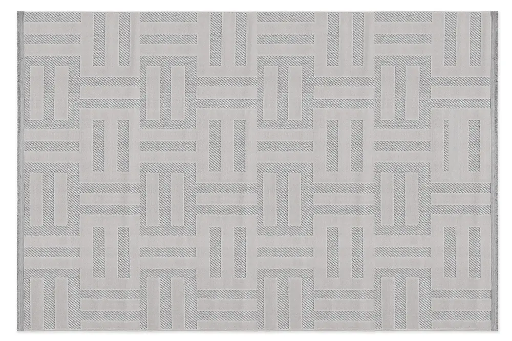 Yalı Makina Halısı, Gri, Krem, 80X150, 2004