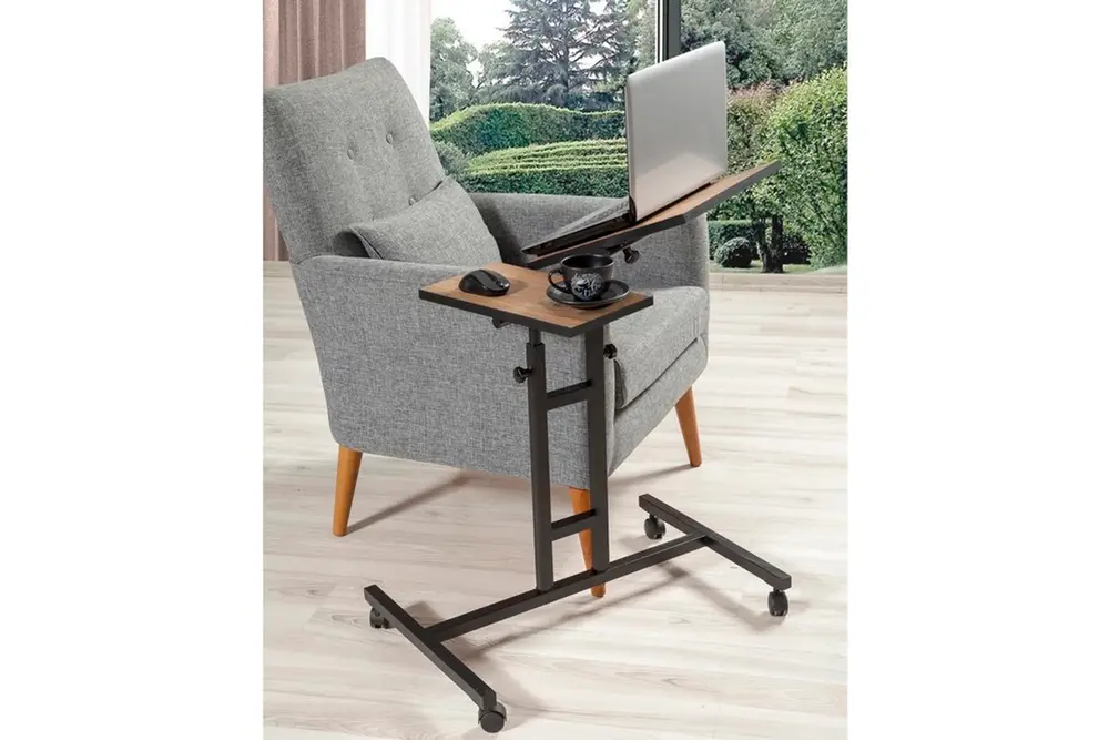 Glen Home Offıce Laptop Masası, Atlantik Ceviz