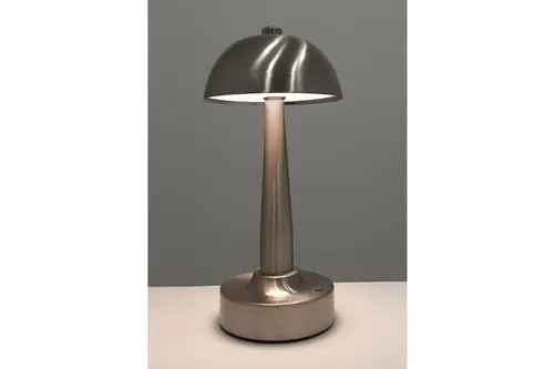 Avonni Ml-64004-N Nikel Kaplama Masa Lambası Led Metal 14Cm