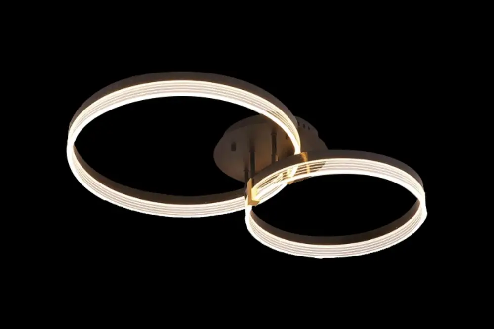 Musa Led Plafonyer Avize, 30+40 Cm