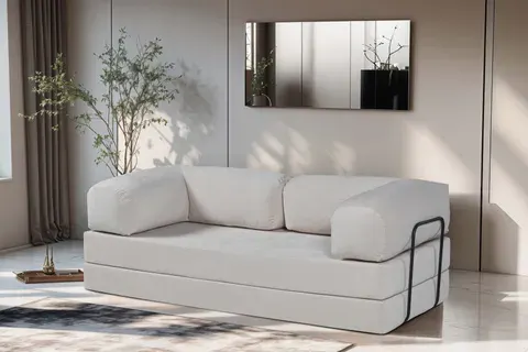 Lina Çok Amaçlı Yataklı Aktivite Koltuğu, Krem, 80X160