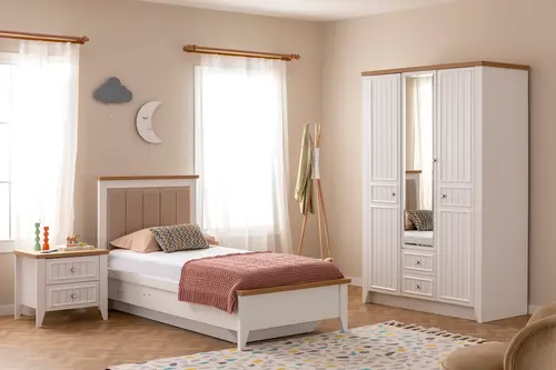 Lora Genç Odası Takımı, 3 Kapaklı