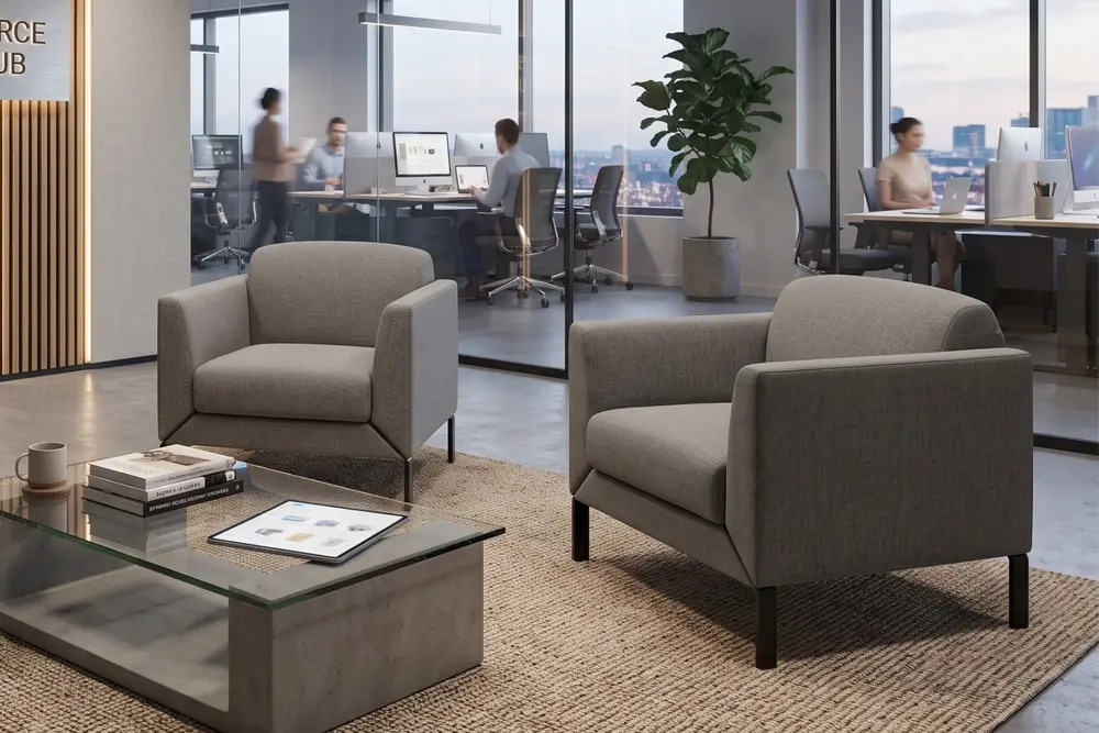Ofisimi Select Lara Ofis Berjeri, Gri